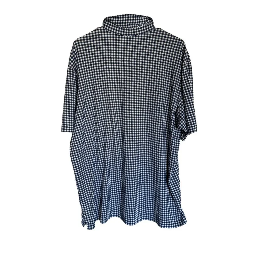 Ralph Lauren Polo Golf Pima Cotton Plaid Polo Shirt Logo Embroidery Men's 2X Pro